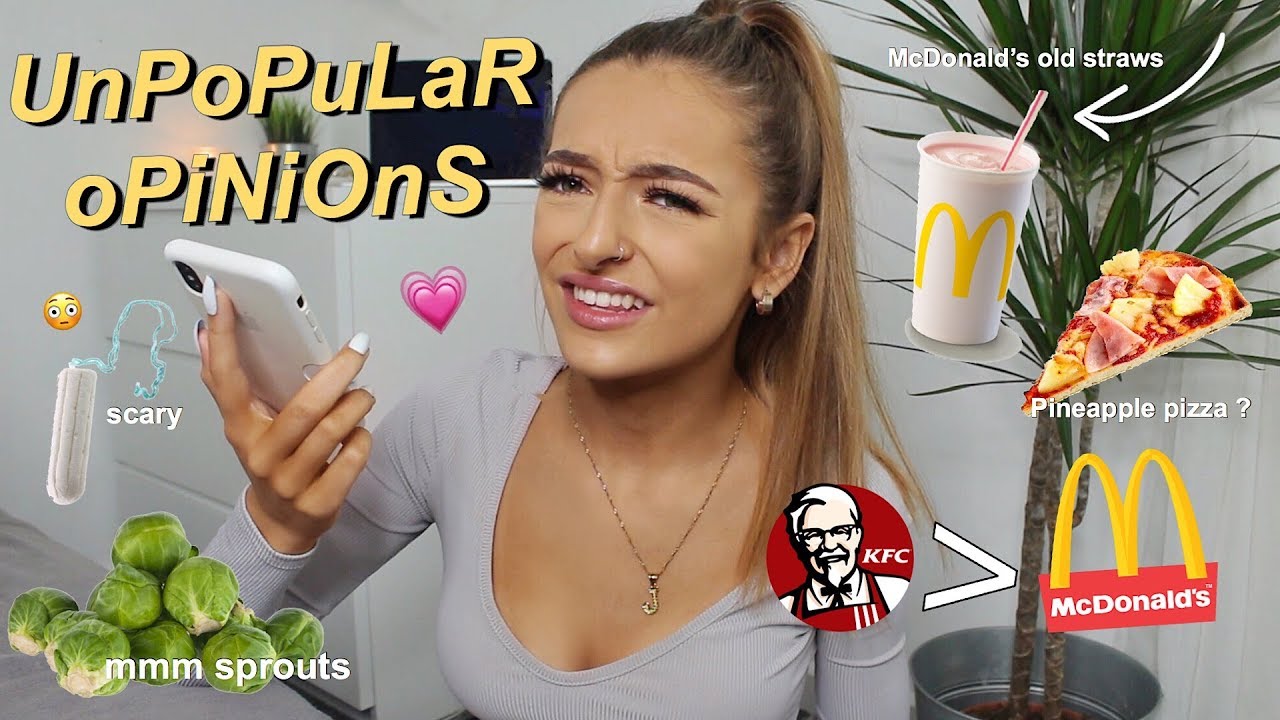 UnPoPuLaR oPiNioNs with amy :)