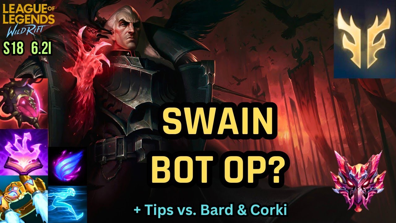 Wild Rift Swain Rework = Secret Bot Lane Carry 😈