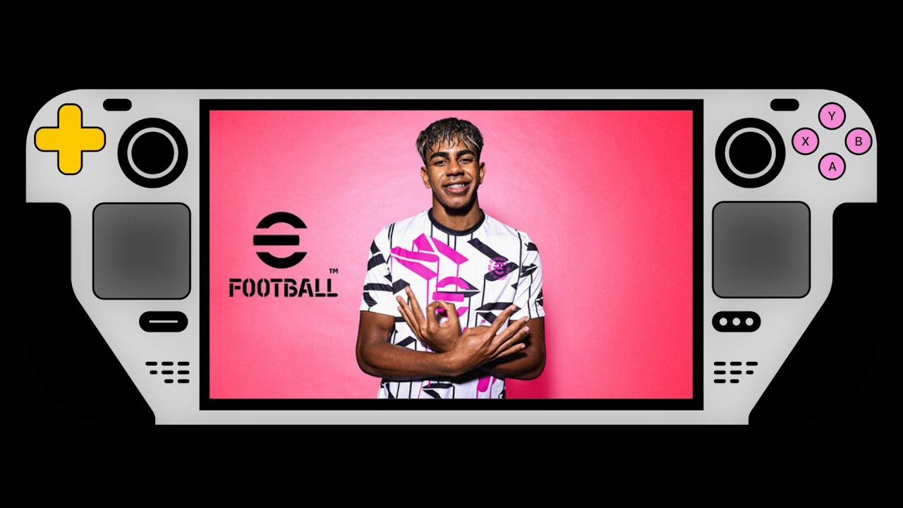 eFootball steam deck LCD experience