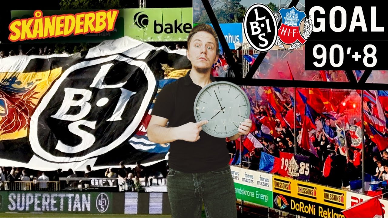 Вот почему НИКОГДА НЕ УХОДИТЕ С ФУТБОЛЬНОГО МАТЕРИАЛА РАНЬШЕ! ЛАНДСКРУНА-ХЕЛЬСИНГБОРГ 2025