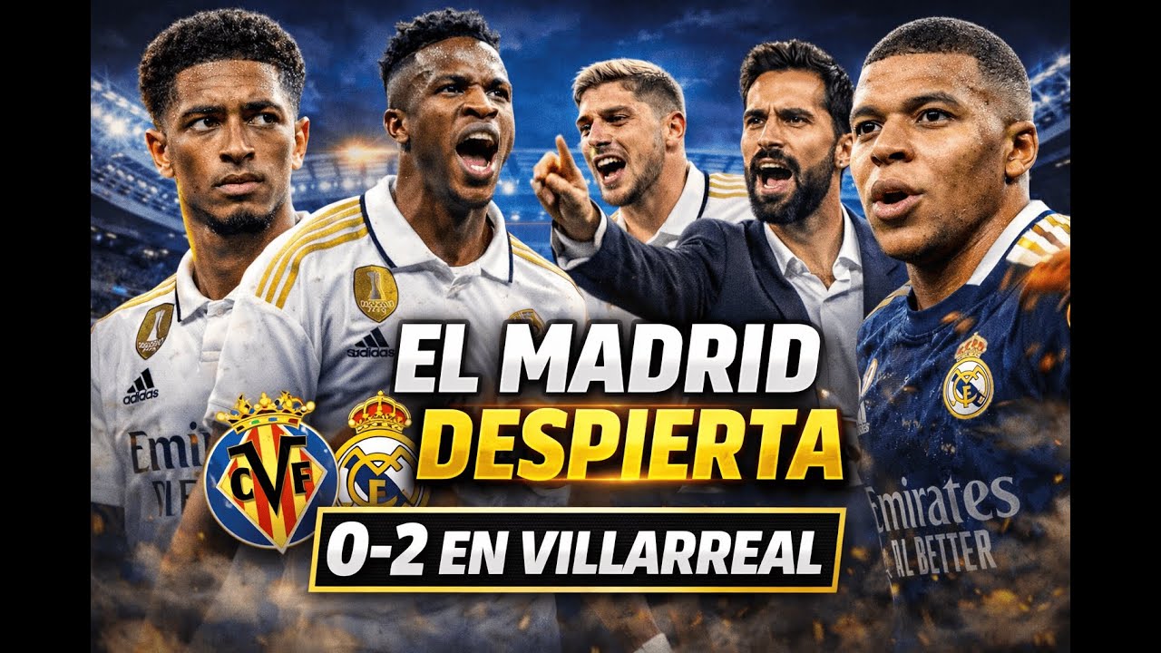 EL MADRID DESPIERTA | 0-2 en Villarreal y empieza la reacción