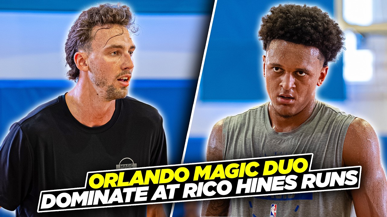 Paolo Banchero & Franz Wagner TAKE OVER At The Rico Hines Runs!