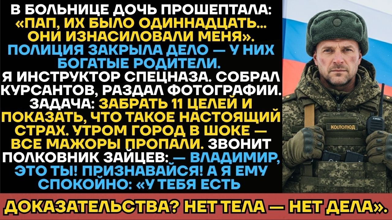 Месть Инструктора: 11 Мажоров Исчезли На Ночь. Ответ Полковника: «Нет Тела — Нет Дела»