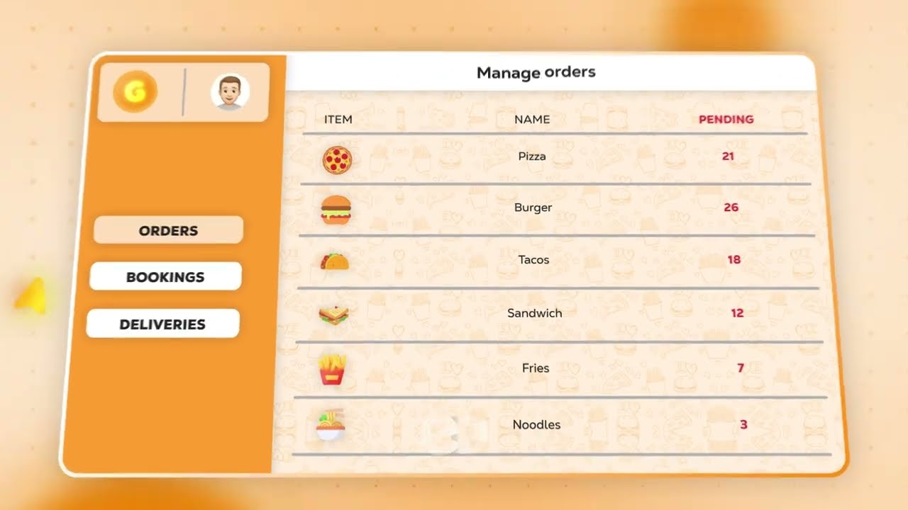 Gimpo | Modern Restaurant SaaS Concept Animation (Portfolio Showcase)