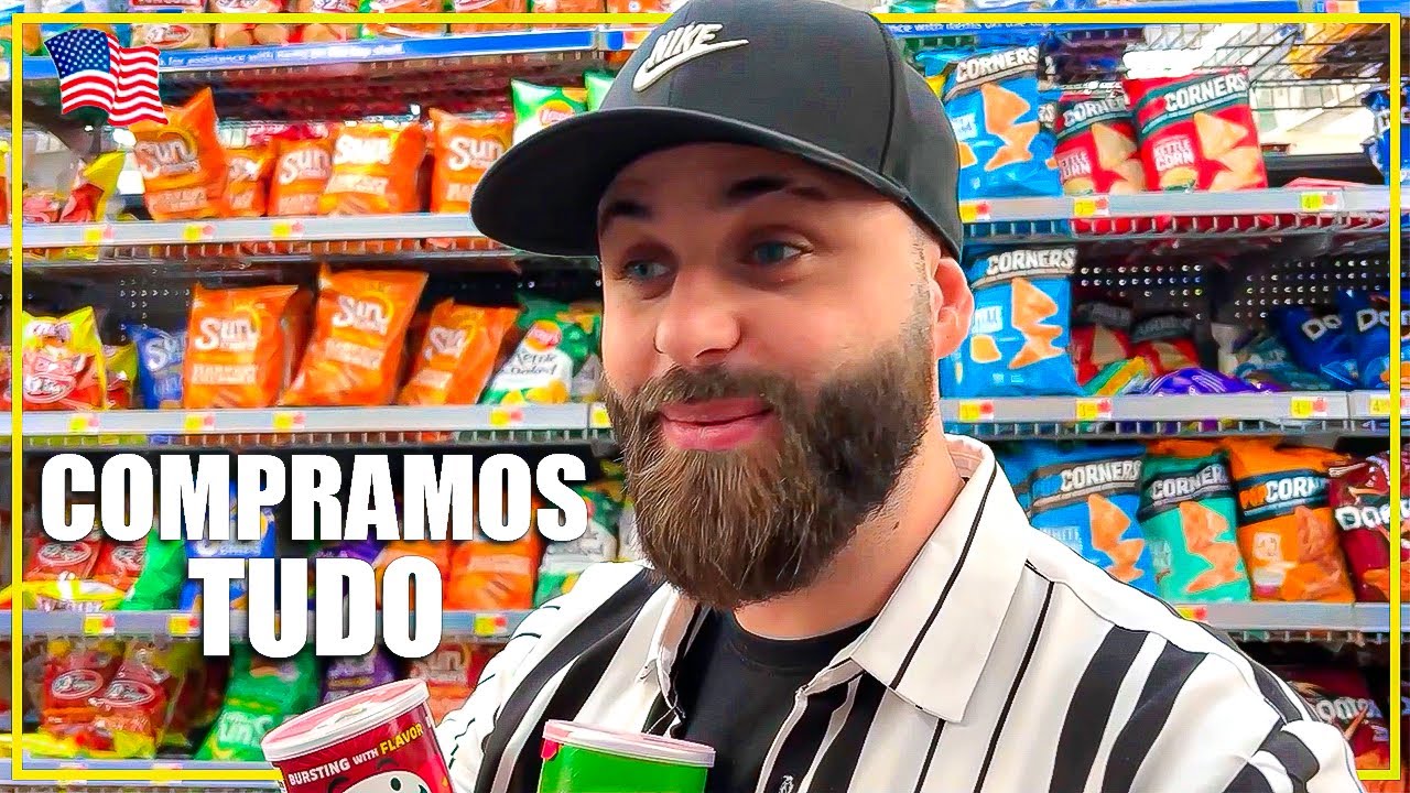 NOSSA PRIMEIRA COMPRA DE MERCADO PARA A CASA NOVA NOS ESTADOS UNIDOS | VALOR DA NOSSA COMPRA
