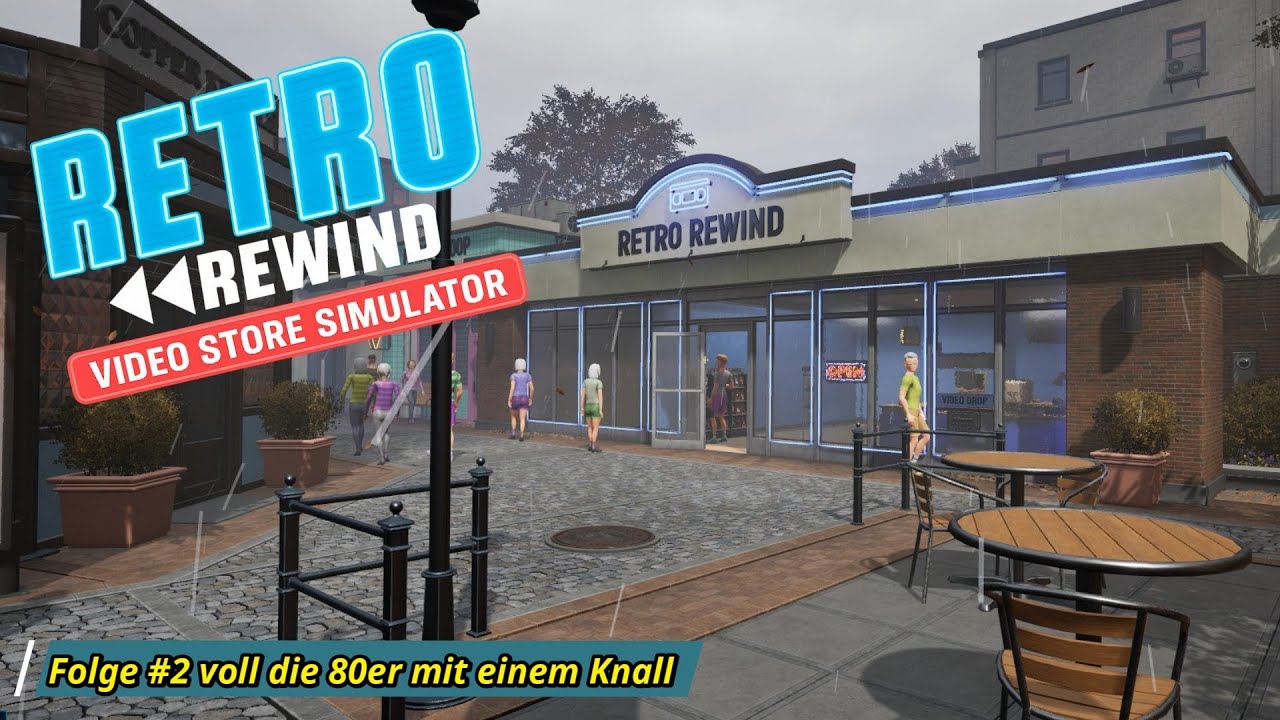 🎞️Video läuft📼Retro Rewind - Video Store Simulator📺#02 [Gameplay Deutsch]
