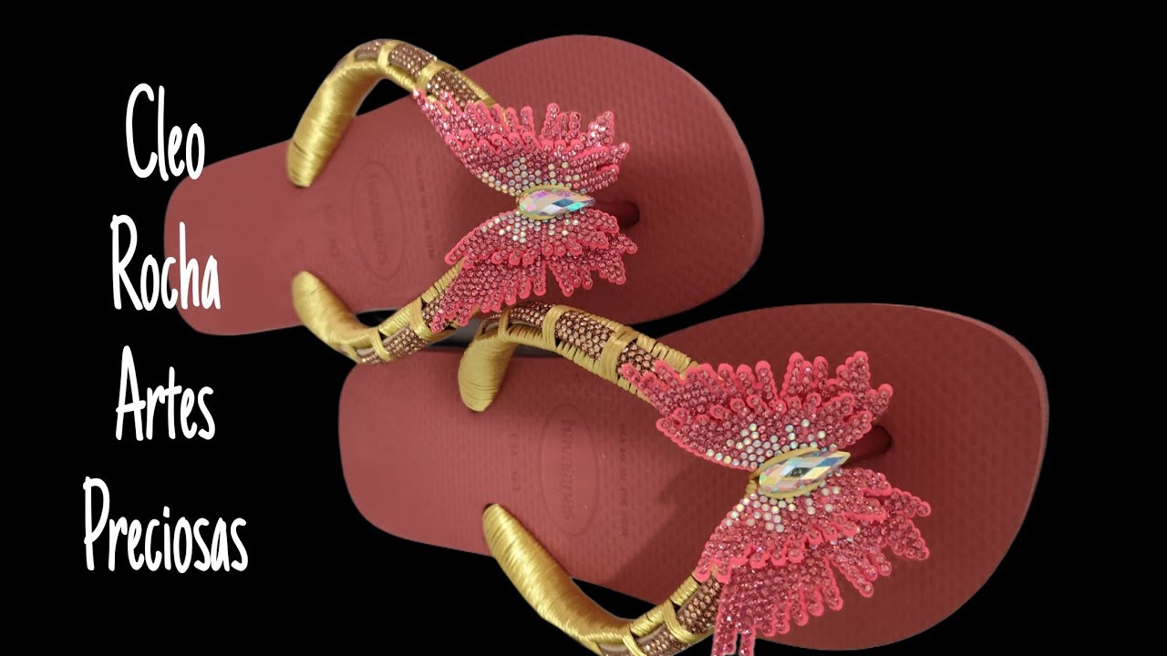 COMO FAZER UM LINDO CHINELO COM BORBOLETA 🦋 NO FELTRO E DICAS #curti #comment #compartilhe