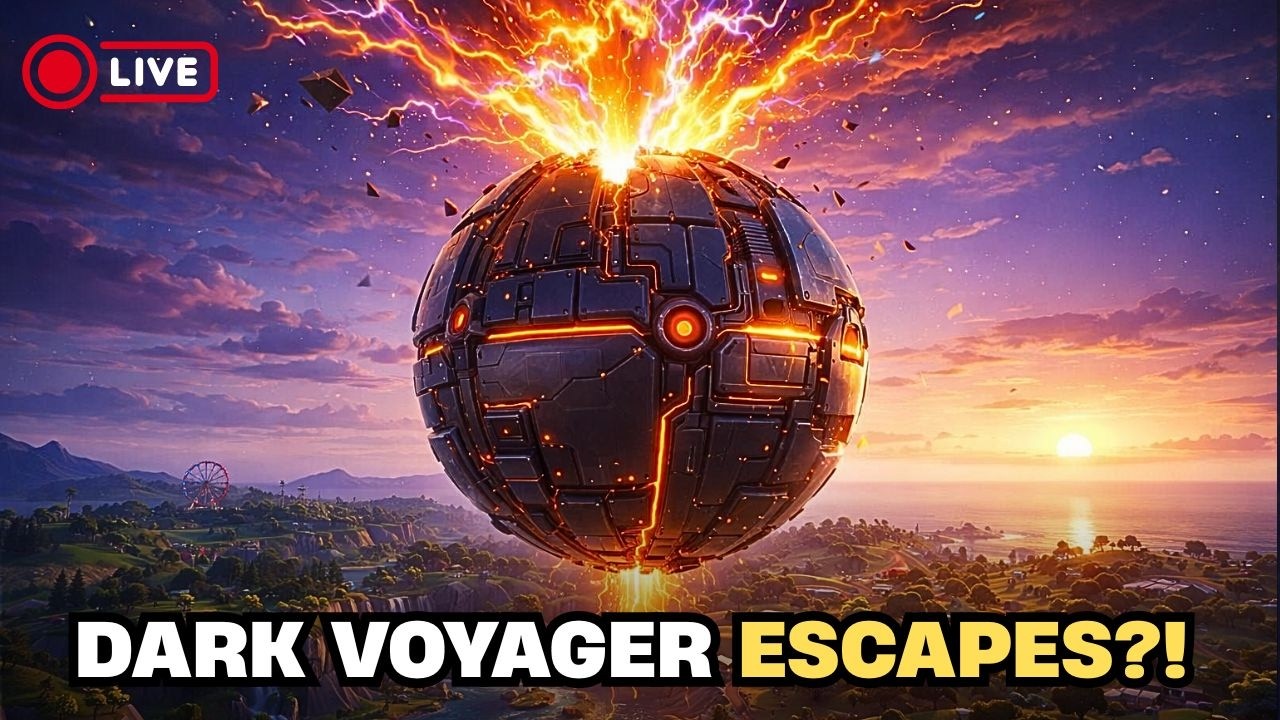 Dark Voyager LEAVES Lethal Labs?! 🚀 Fortnite Chapter 7 Season 1 Mini Live Event
