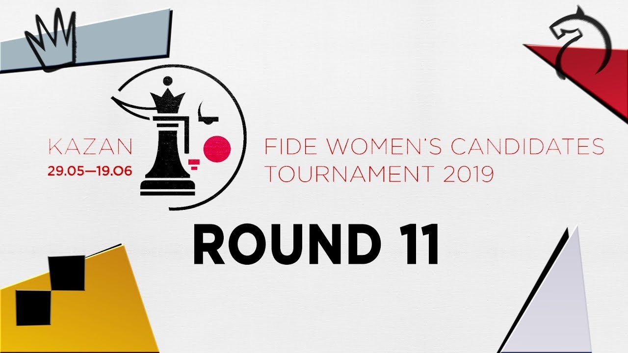 FIDE Women's Candidates Tournament 2019. Round 11.