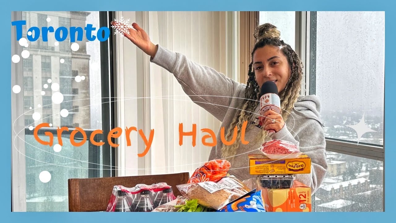 عدس‌ پلو نیلو پز | What I Eat In a Day in Toronto