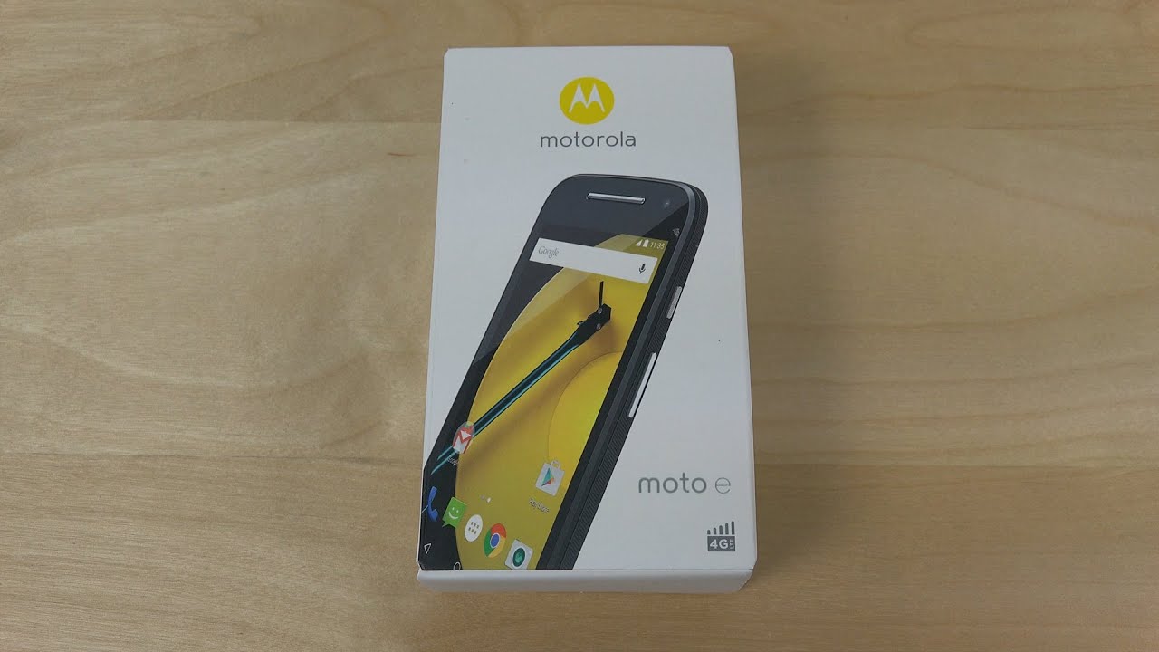 Motorola Moto E 2nd Generation - Unboxing (4K)