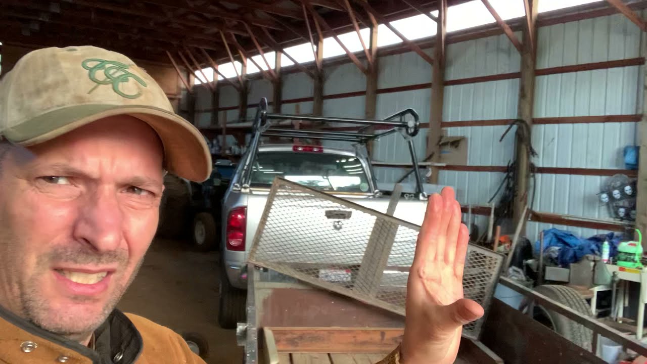 Utility trailer converted to dump trailer (2 of 18) - TDF