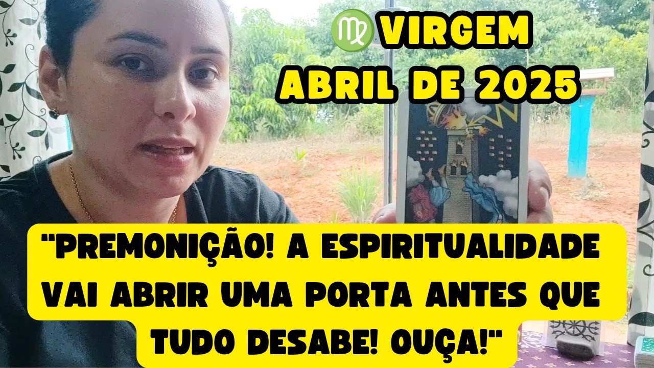 ♍VIRGEM ABRIL DE 2025 - NOVA OPORTUNIDADE DE TRABALHO. ACEITE, SENÃO LÁ NA FRENTE VC SE ARREPENDERÁ!