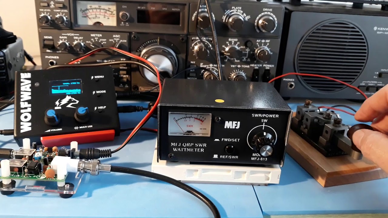 Pixie 40 meterband QRP CW QSO.