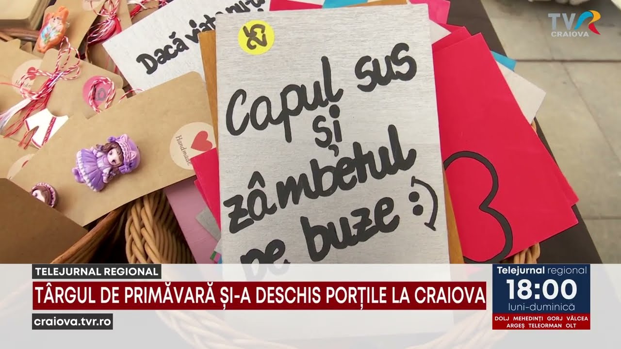 TÂRGUL DE PRIMĂVARĂ ȘI-A DESCHIS PORȚILE LA CRAIOVA