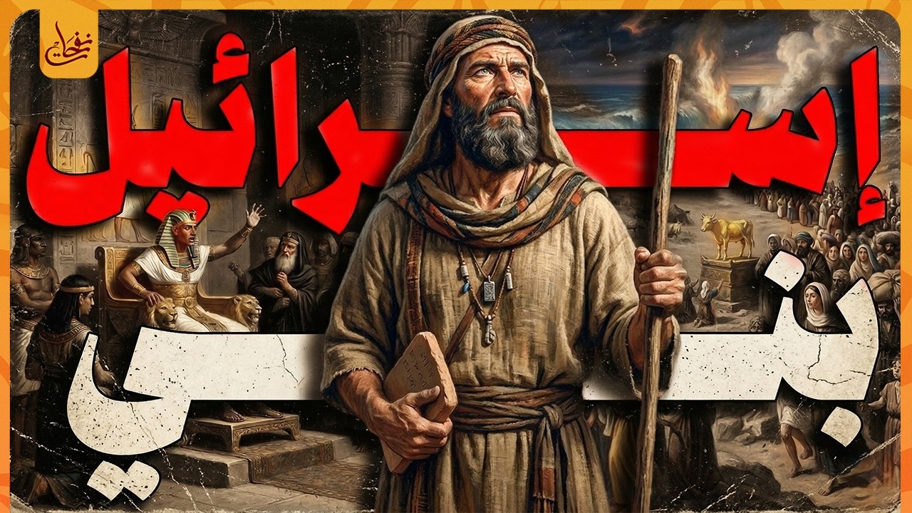 قصص بنى اسرائيل فى القران من البداية للنهاية وقصتهم مع موسى وفرعون؟والبقرة الصفراء وعابد بني اسرائيل