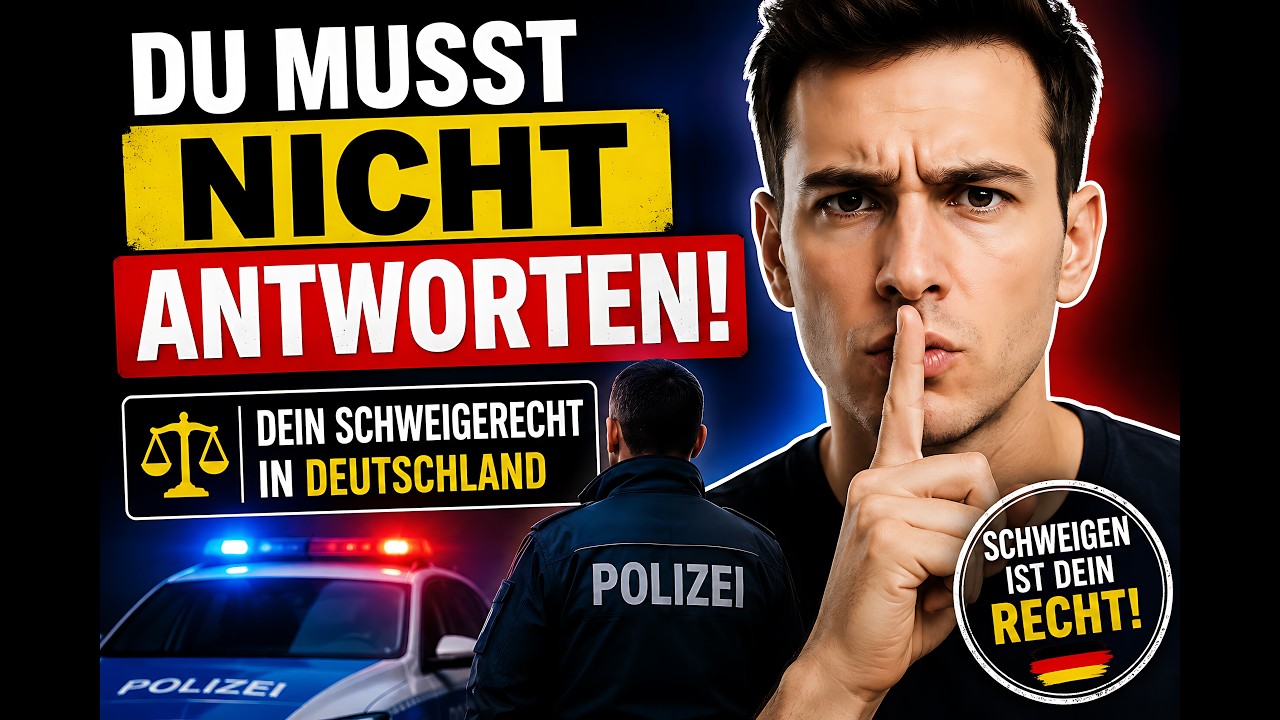 Musst Du Der Polizei Antworten Dein Schweigerecht In Deutschland Erkl&auml;rt