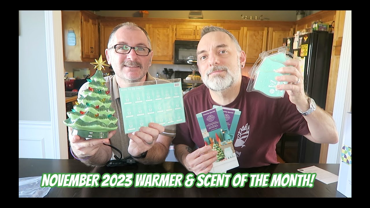 Scentsy November 2023 Warmer & Scent of the Month & Warm Review!