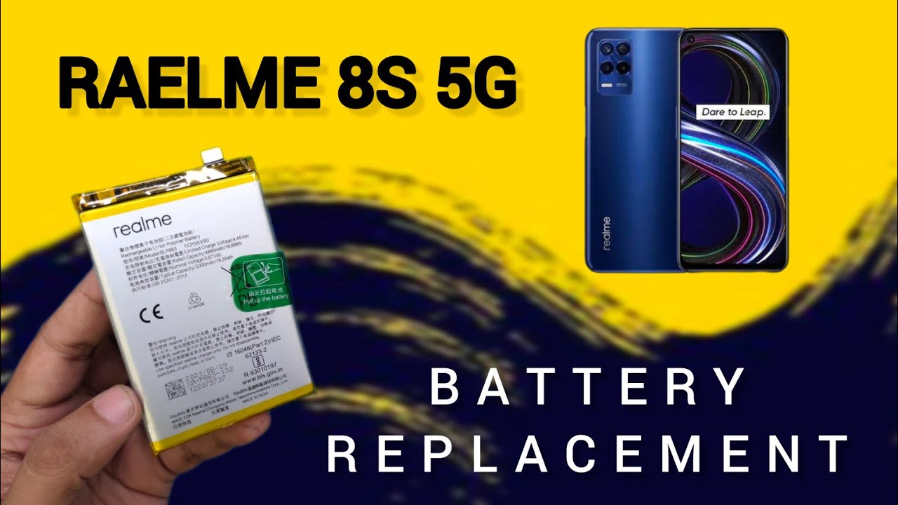 REALME 8S 5G BATTERY REPLACEMENT | HOW TO CHANGE REALME 8S 5G BATTERY #new #realme #repair
