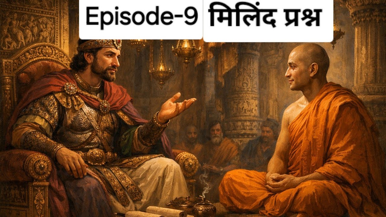 EP9:मिलिंद प्रश्न Milinda Panho Audiobook |Questions of King Milinda | Buddhist Philosophy Explained