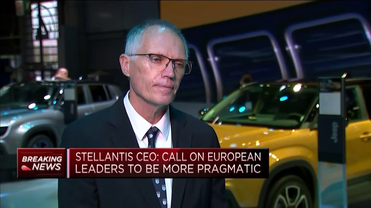 Stellantis CEO slams 'purely dogmatic' EU ban on combustion engine cars