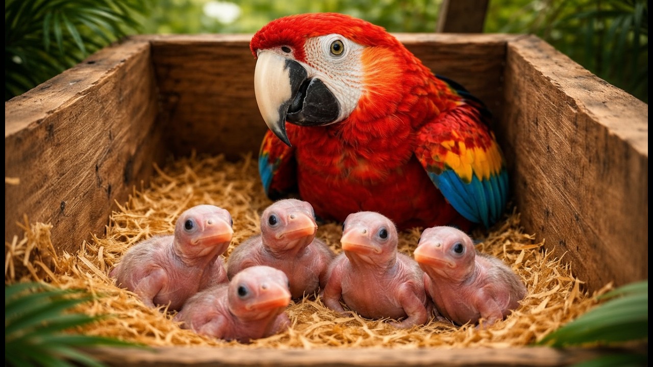Day 0 to Day 40: 🐦 The Incredible Journey of a Baby Toucan Growing Up in a Zoo