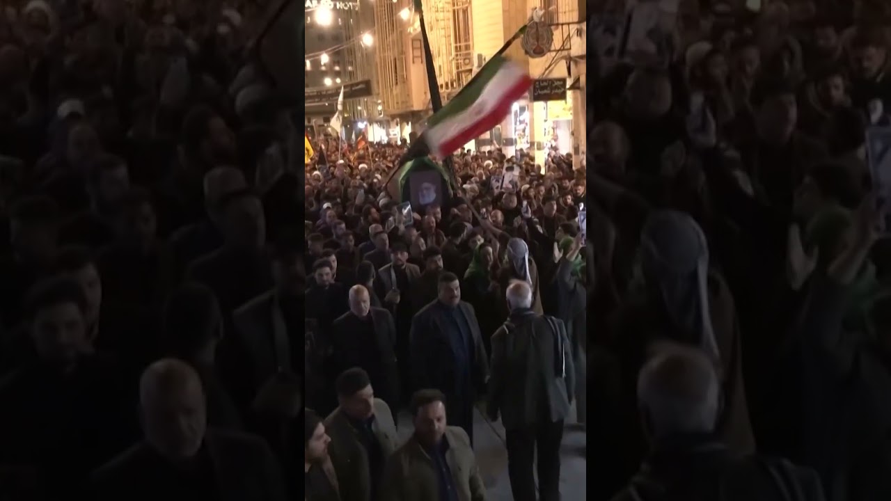 Symbolic Funeral for Khamenei Held in Najaf as Iraq Observes 3 Days of Mourning | DWS News | AH1C