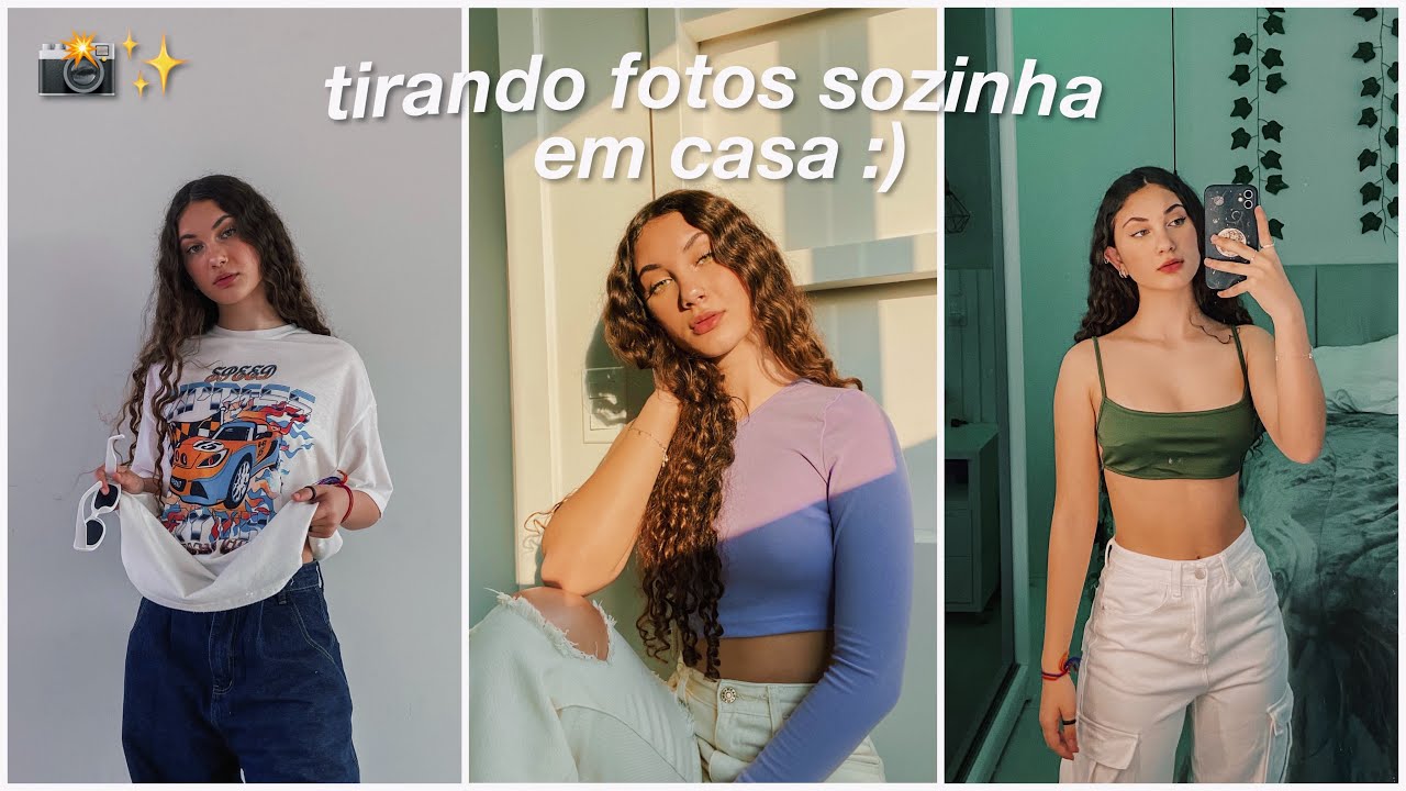 TIRANDO FOTOS SOZINHA EM CASA✨📸 ~ dicas + truques ~