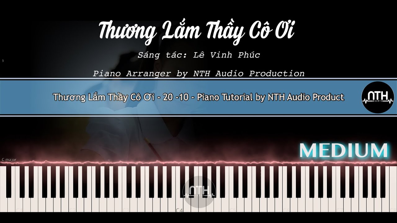 Hướng Dẫn -Thương Lắm Thầy Cô Ơi - 20/11 - Piano Tutorial