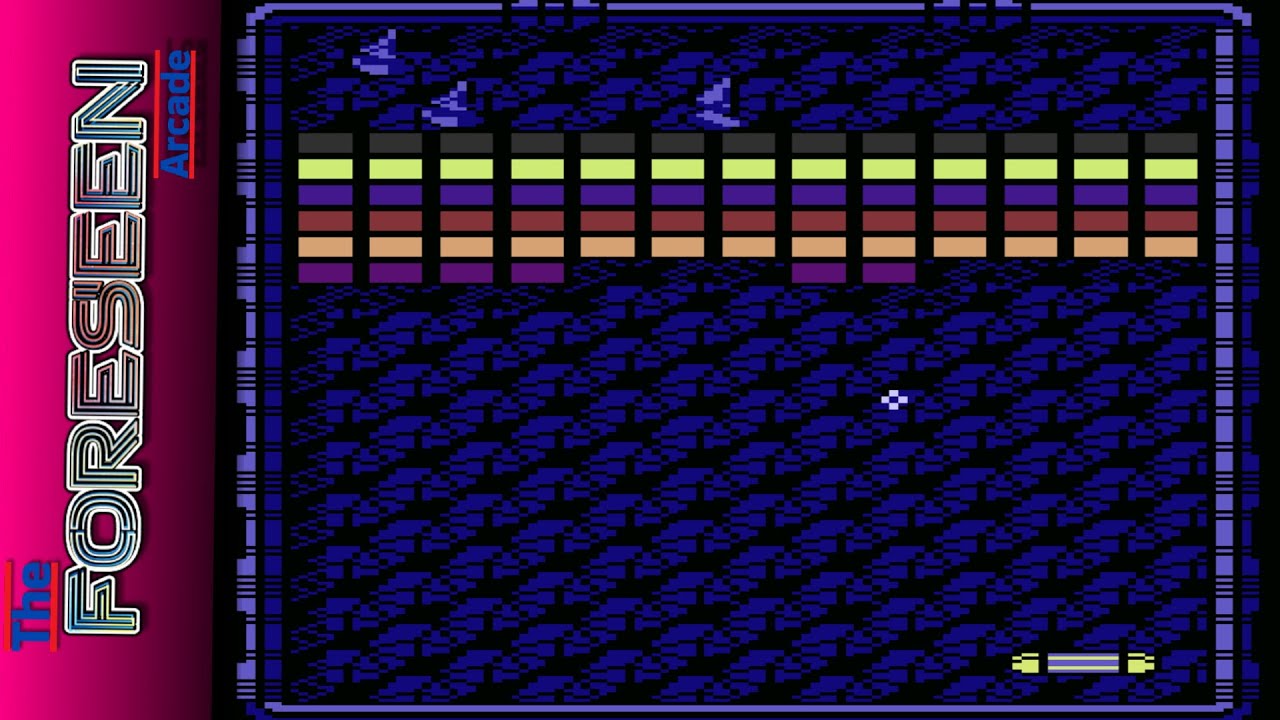 Arkanoid - Atari 8-bit Gameplay