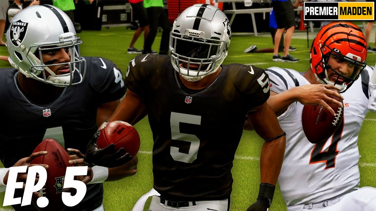 Superstar Rookie QB Comes to Town! | Madden 22 Raiders Online CFM | Premier Madden League