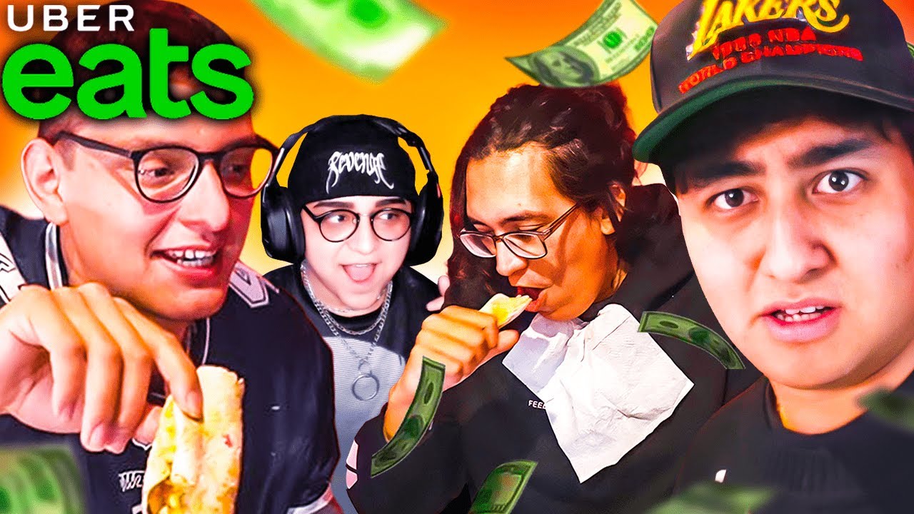 Miniaturero de Puvlo reacciona 👉 PROBANDO LA COMIDA MAS RARA DE UBEREATS! 🤯🤢🤮