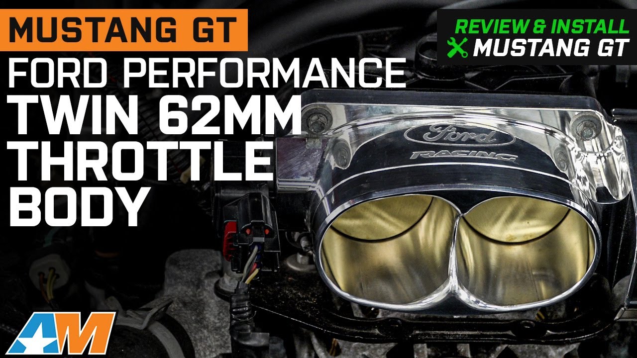 2005-2010 Mustang GT Ford Performance Twin 62mm Throttle Body Review & Install