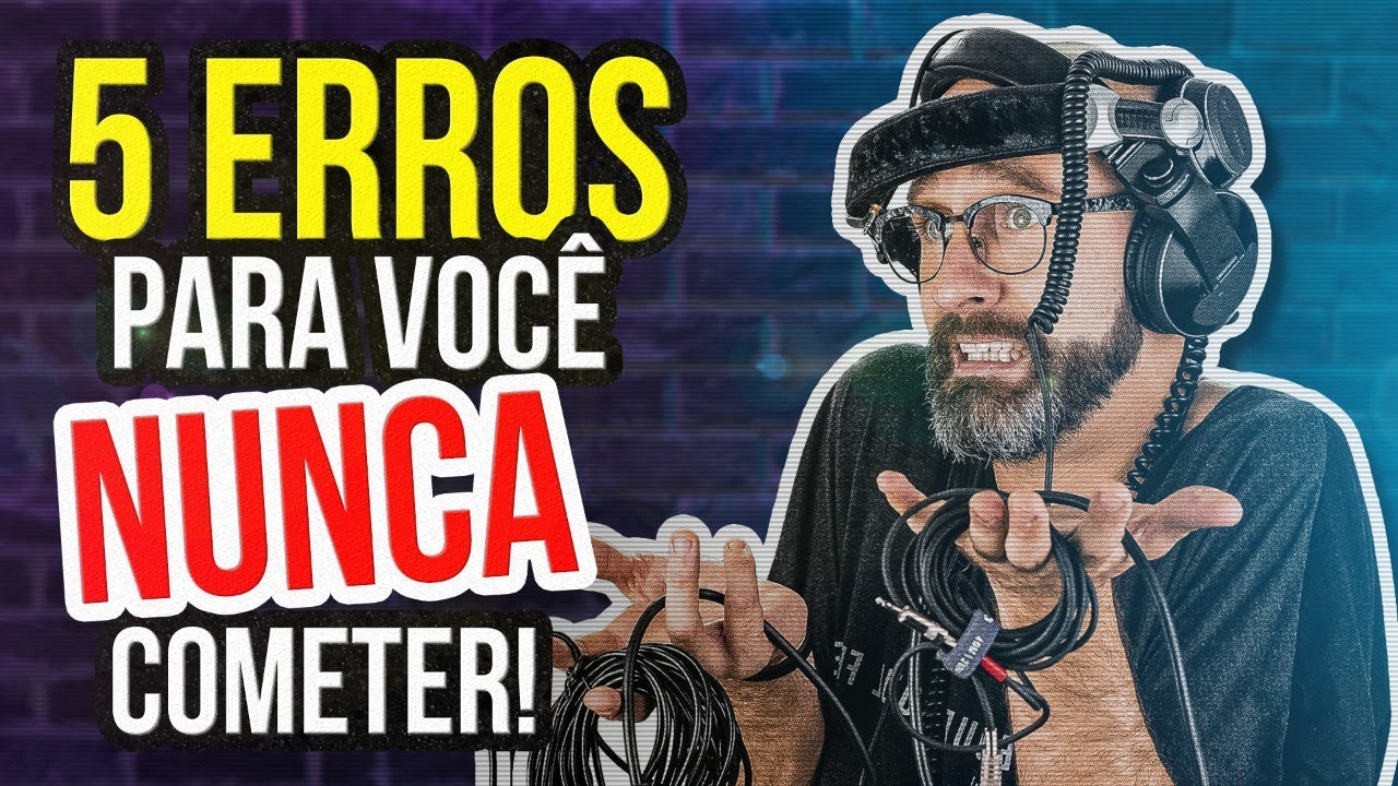 5 ERROS comuns de DJs iniciantes | OFICINA DO DJ