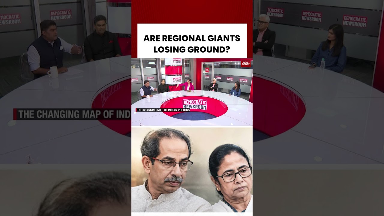 Rajdeep Sardesai Speask On Whether Regional Giants Losing Ground? Democrativ Newsroom | Politics