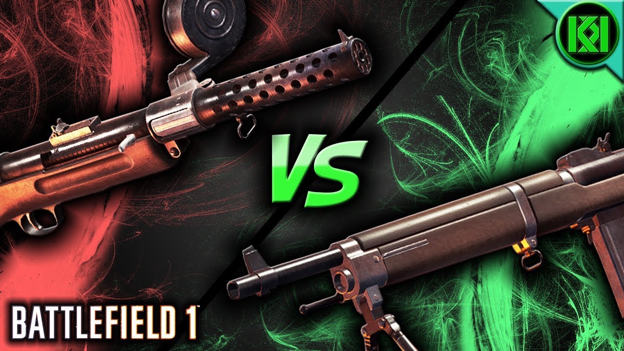 RIBEYROLLES 1918 vs. MP18 🔥 Which is Best? ~ Battlefield 1 Guns (BF1)