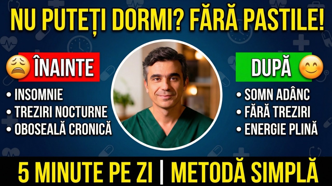 Insomnie după 50 de ani? Uitați de pastile. 5 minute pe zi — și dormiți până dimineața