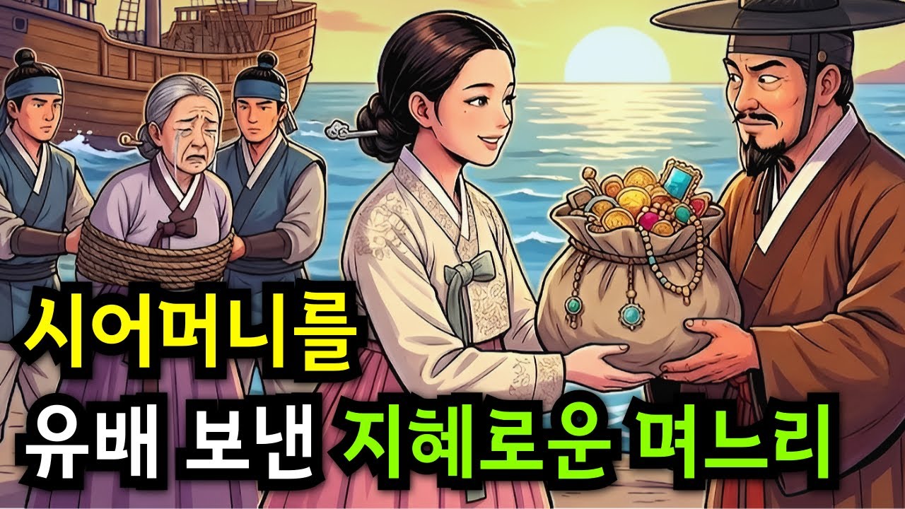 시어머니 유배보낸 지혜로운 며느리 | 야담·민담·전설·설화·옛날이야기·불면증이야기