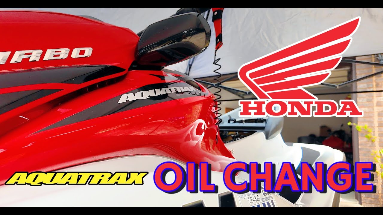 Honda Aquatrax Oil Change