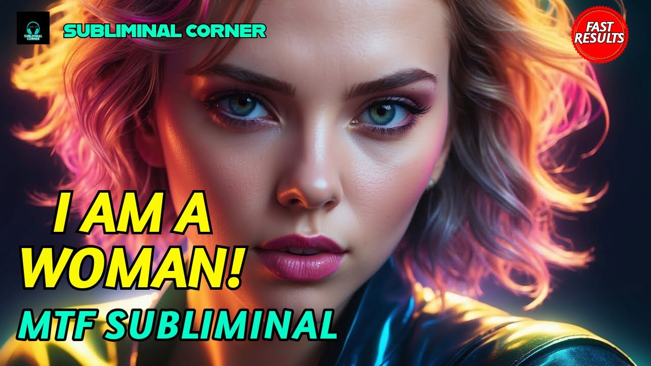 SUBLIMINAL | MTF | YOU'RE a WOMAN period. (100+ affirmations + boost) 🏳️‍⚧️
