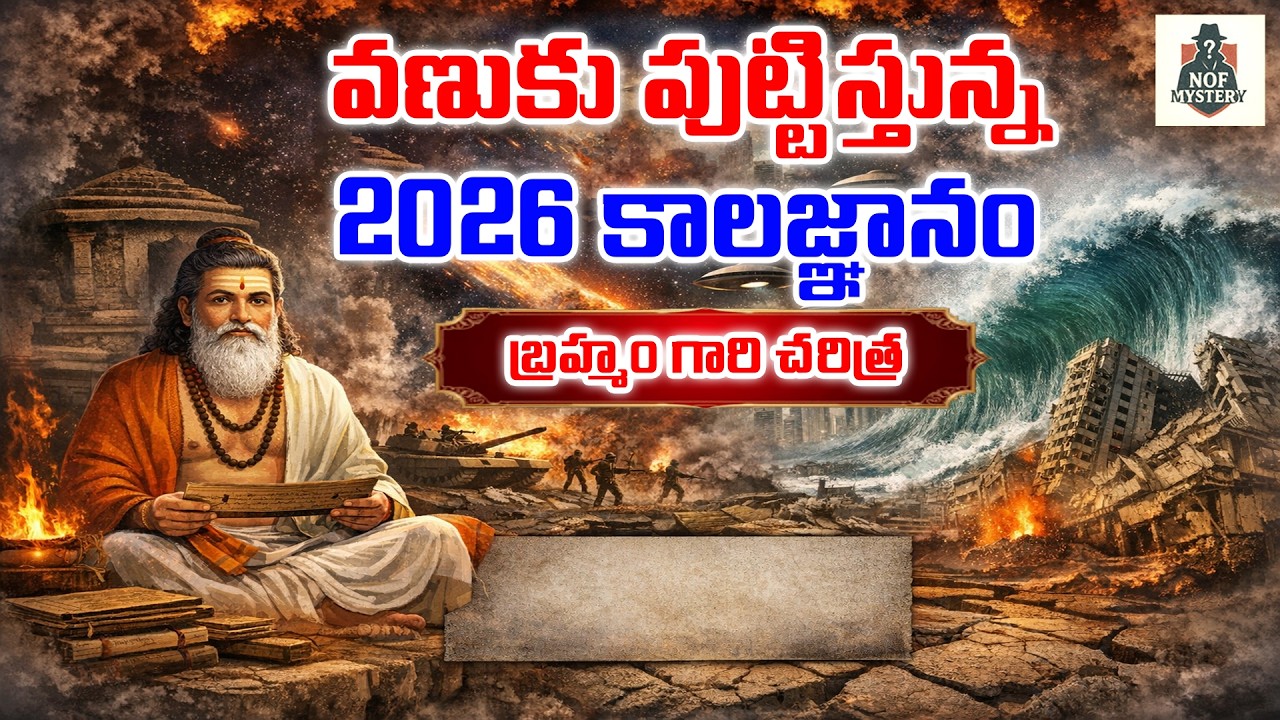 వణుకు పుట్టించే బ్రహ్మం గారి కాలజ్ఞానం.. 2026 తర్వాత ఏమవుతుంది?|| #veerabrahmendraswamy #nofmystery