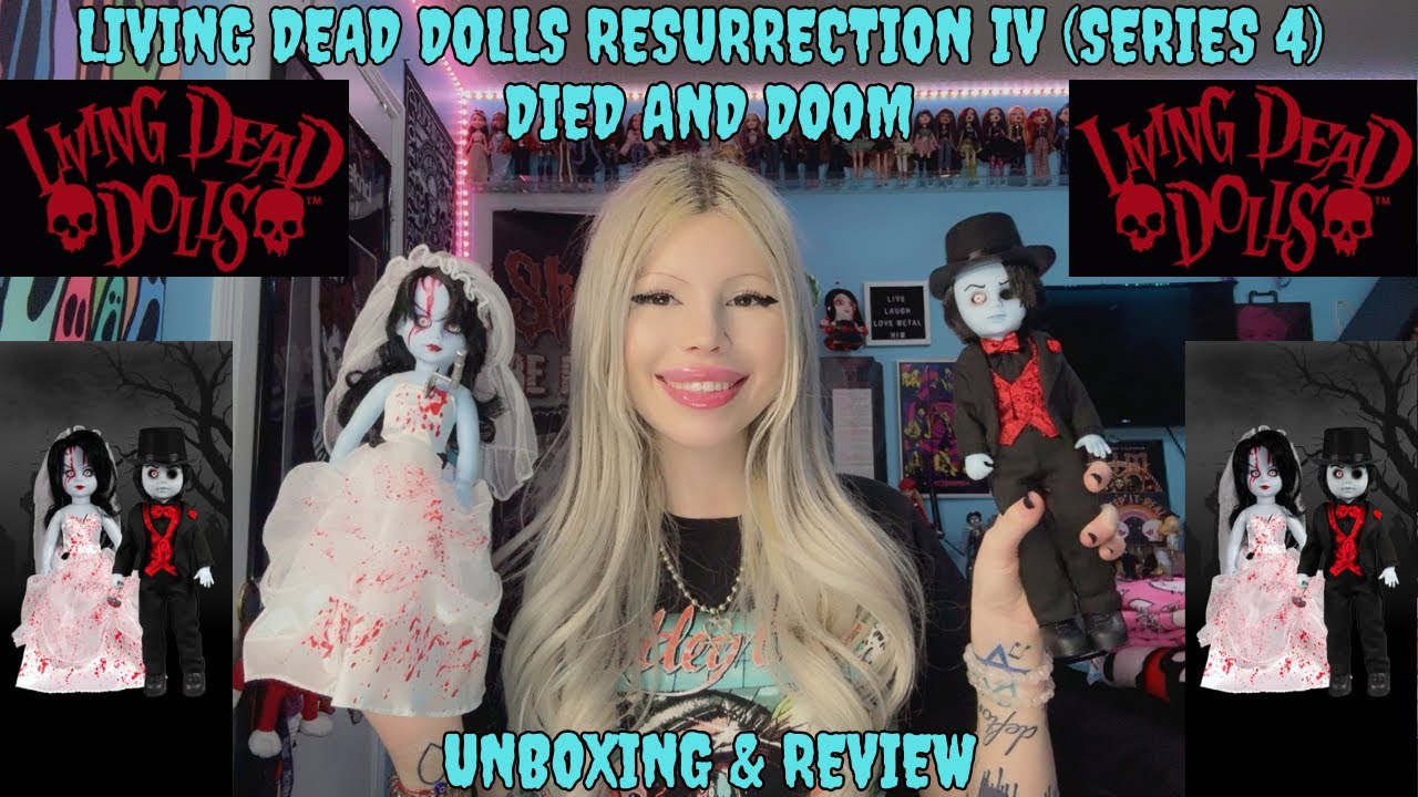 ☆ Распаковка и обзор фильма «Living Dead Dolls: Воскрешение IV» (4 сезон) «Умереть и погибнуть» ☆