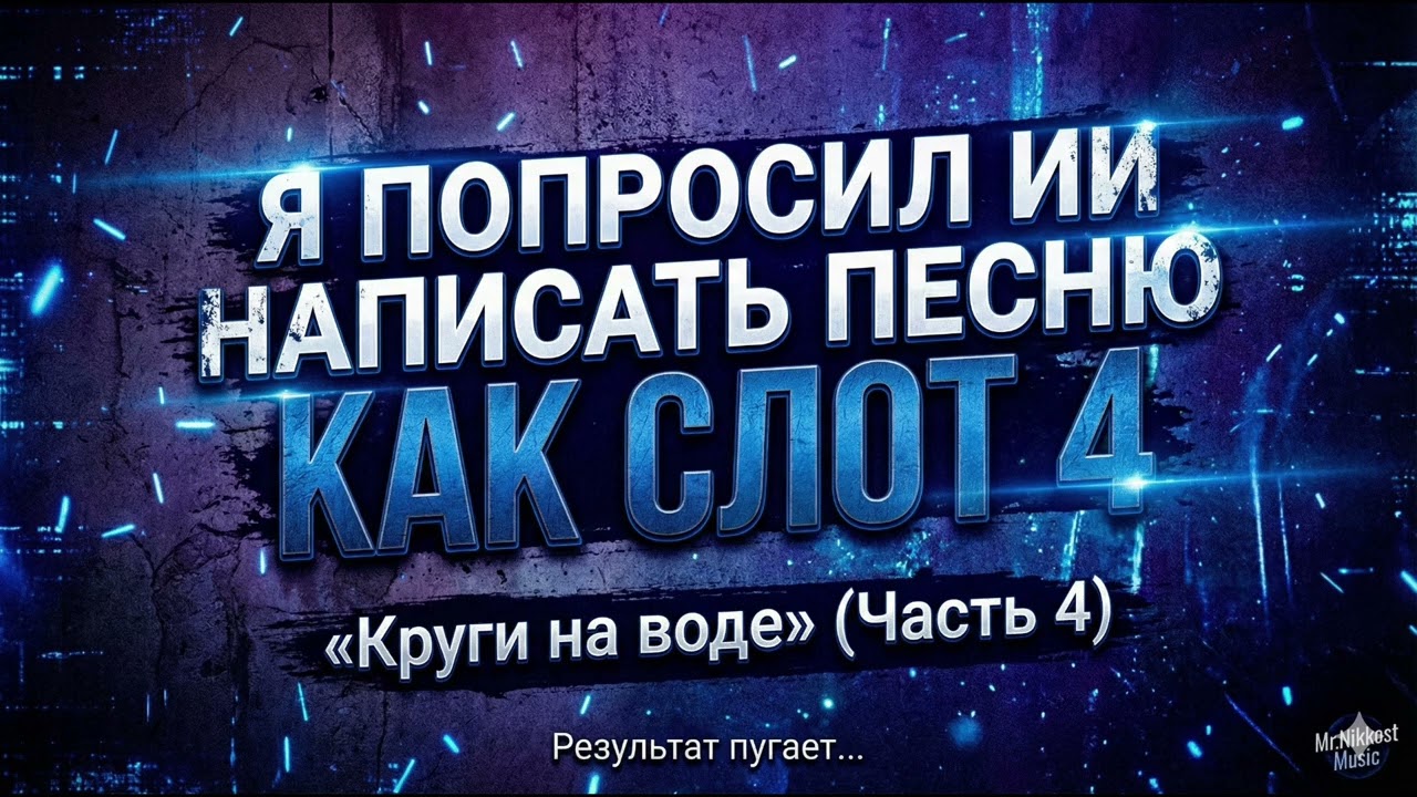 ​Я ПОПРОСИЛ ИИ НАПИСАТЬ ПЕСНЮ КАК СЛОТ — ЧАСТЬ 4. Результат пугает... 😱