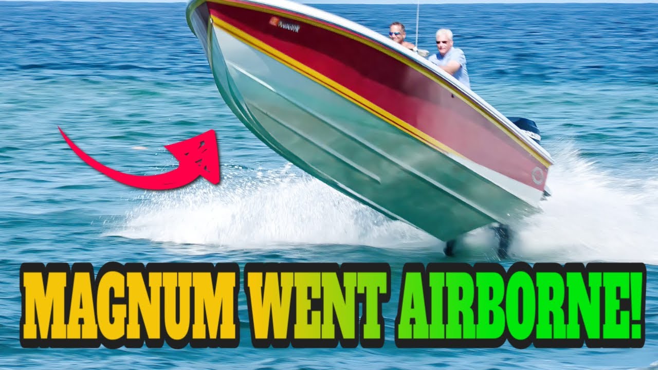 HE WENT AIRBORNE | BOATS VS WAVES | BOCA INLET