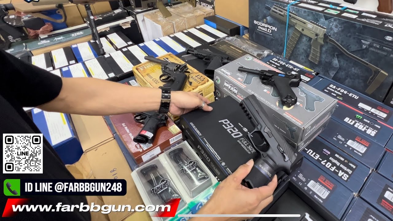 งานพรีออเดอร์มาแล้วจ้าด่วนๆ@ร้านฟ้่าบีบีกัน FAR BB GUN ห้างเมก้าพลาซ่าสะพานเหล็ก ชั้น2 ห้อง B248 