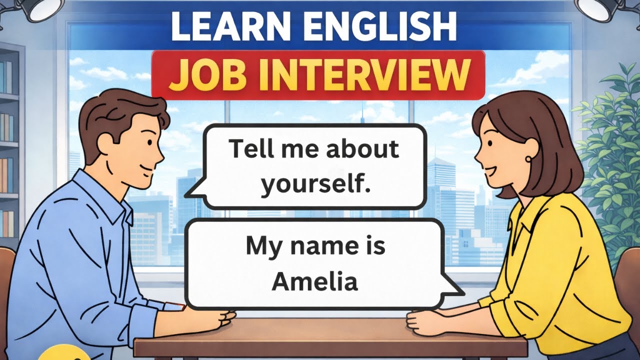 learn English job interview | Job Interview English Q&A | Daily Practice English