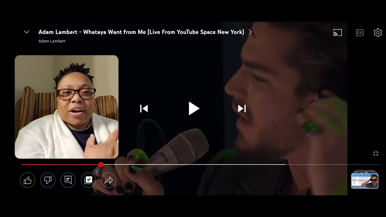 Reaction To...Adam Lambert 