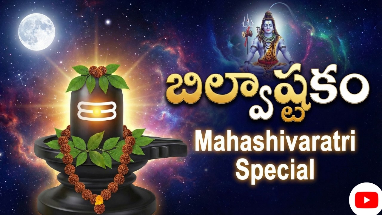 బిల్వాష్టకం | Bilvashtakam Telugu | Lord Shiva Bilva Ashtakam with Lyrics | Maha Shivaratri Special