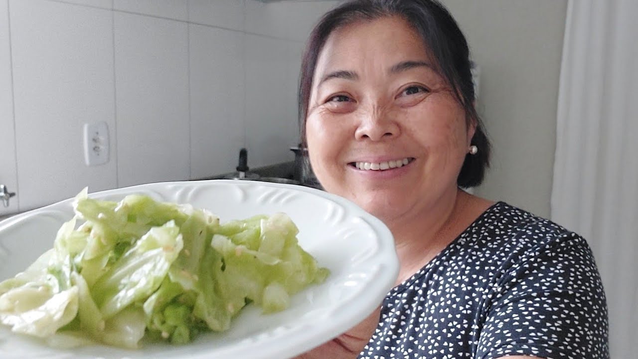 SALADA OU CONSERVA DE REPOLHO A MODA JAPONESA | crocante delicioso e fácil