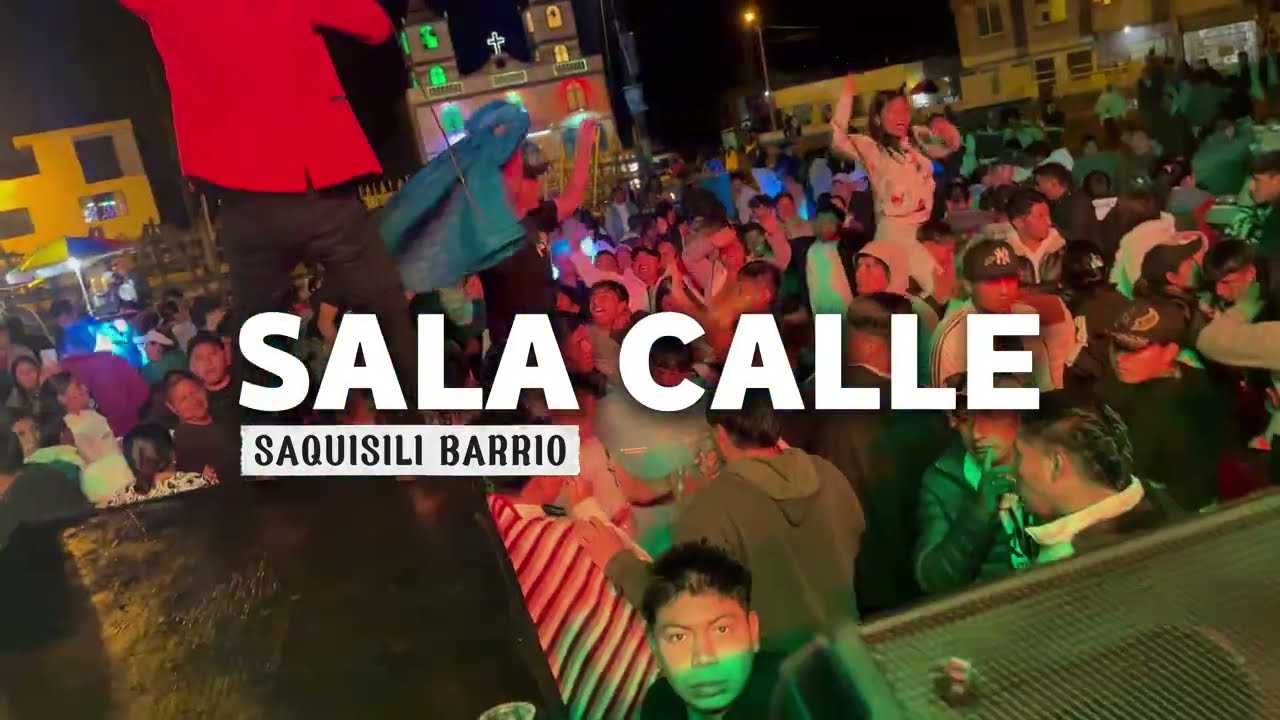 LOS CHAMOS DEL AMOR  EN LA FIESTAS DE LA VERGENCITA DEL QUINCHE SAQUISILI BARIO SALA CALLE 2026